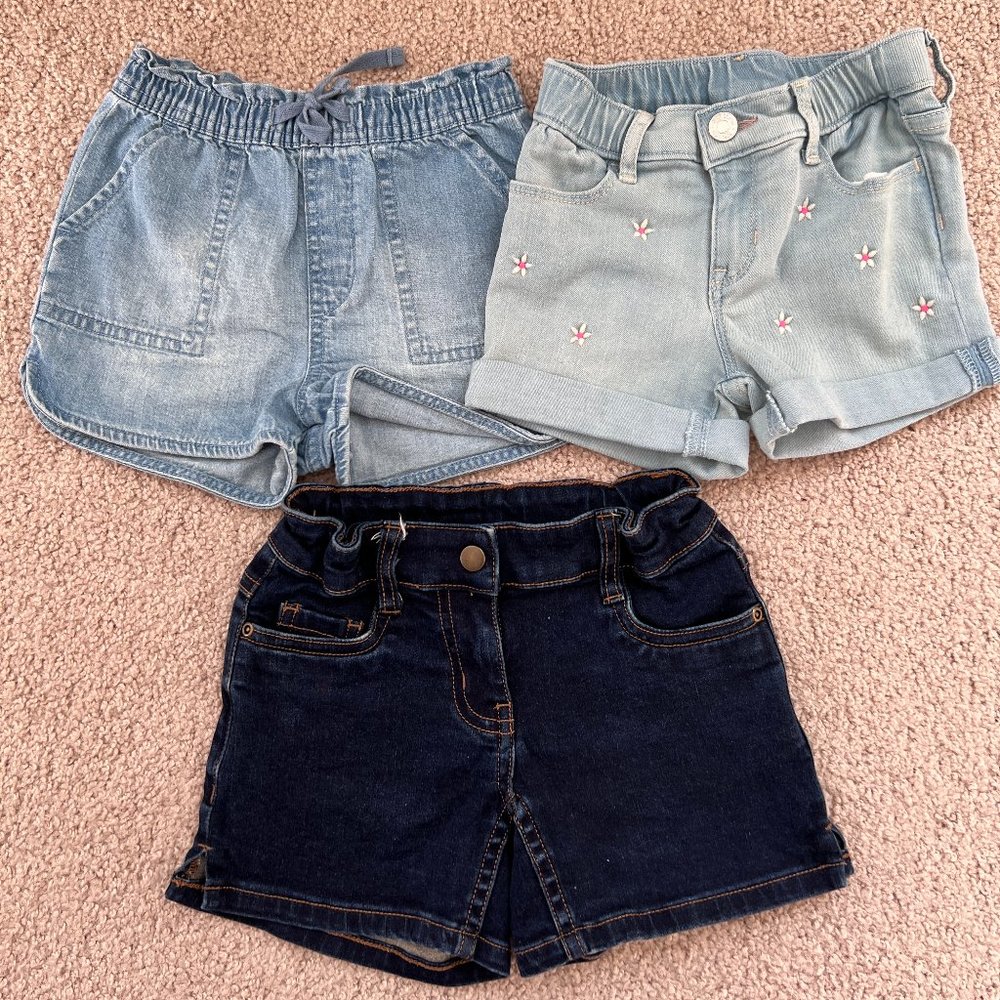 Hanna & Gap Girls Jeans Shorts bundle-5